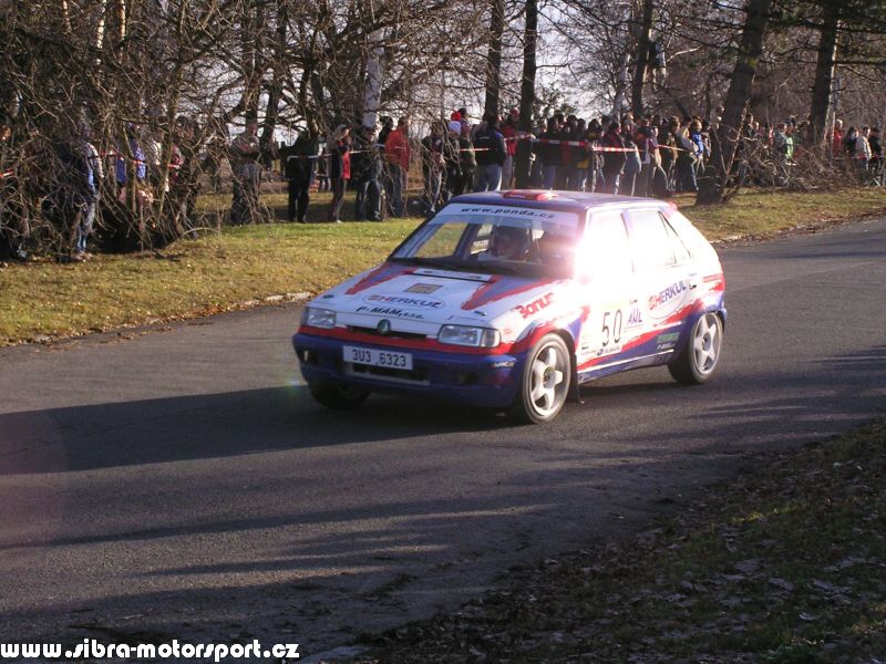 Prask Rallysprint 8. 12. 2007