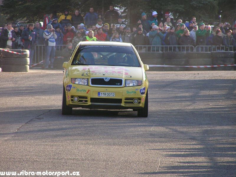 Prask Rallysprint 8. 12. 2007