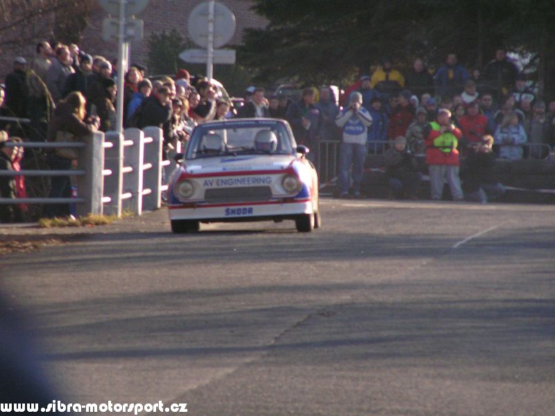 Prask Rallysprint 8. 12. 2007