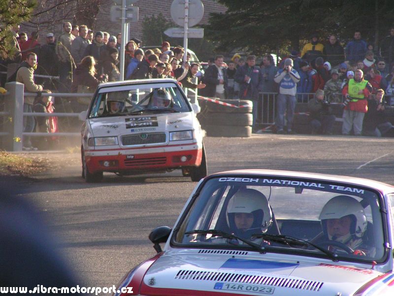 Prask Rallysprint 8. 12. 2007