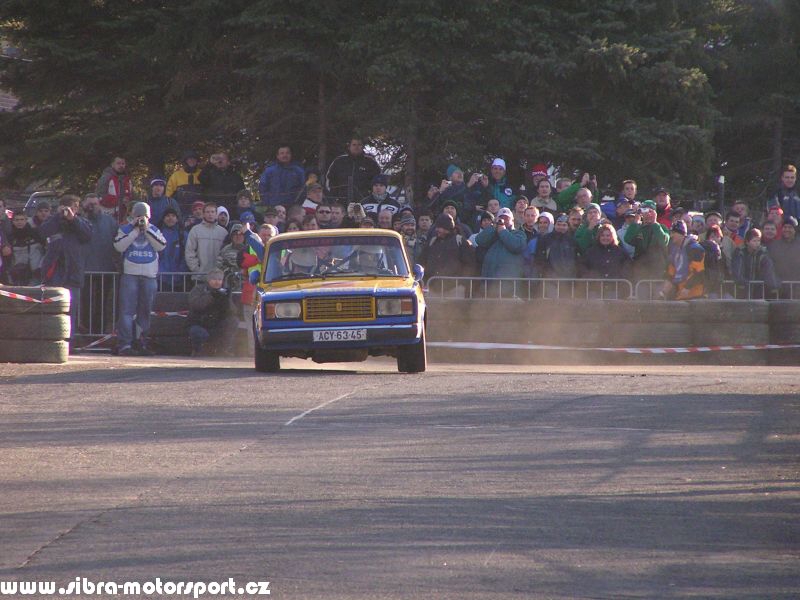 Prask Rallysprint 8. 12. 2007