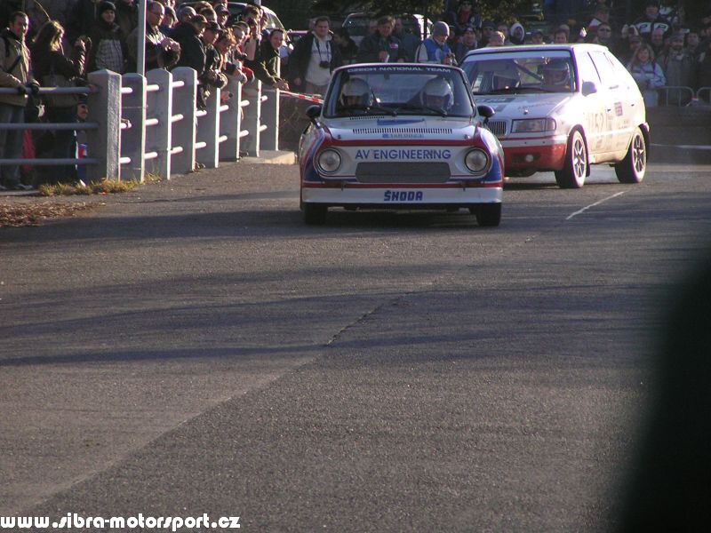 Prask Rallysprint 8. 12. 2007