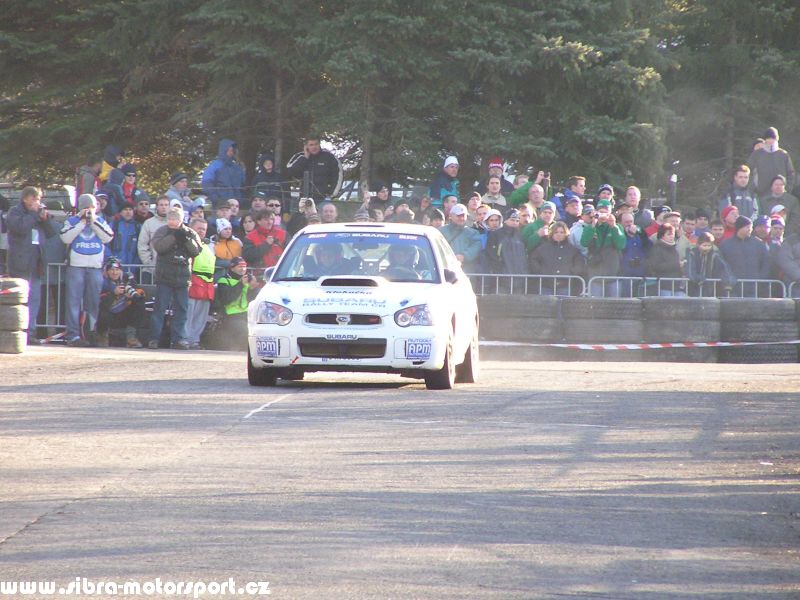 Prask Rallysprint 8. 12. 2007