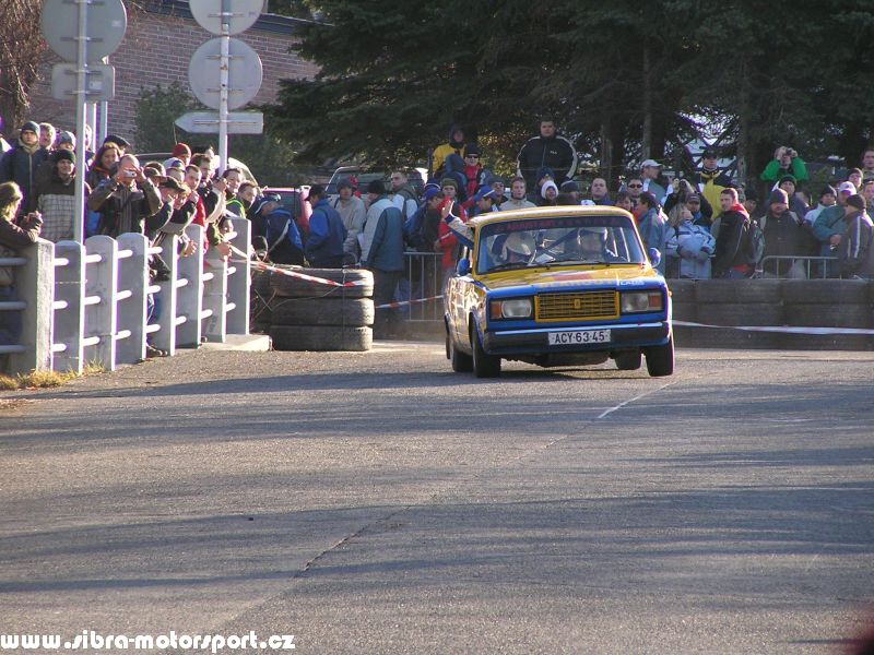 Prask Rallysprint 8. 12. 2007