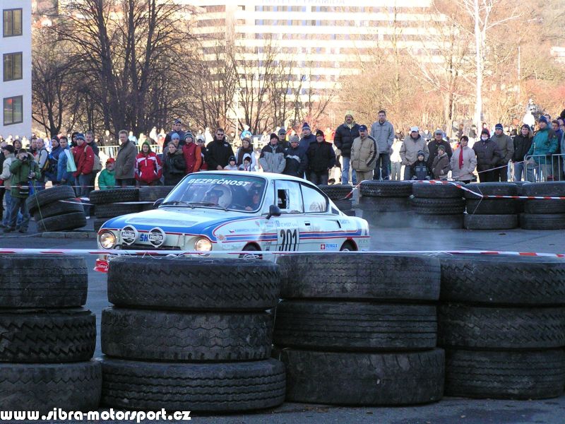 Prask Rallysprint 8. 12. 2007