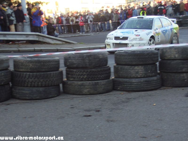 Prask Rallysprint 8. 12. 2007