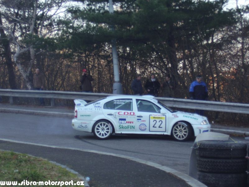 Prask Rallysprint 8. 12. 2007