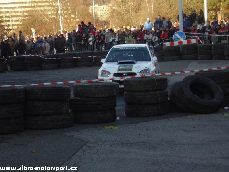 Prask Rallysprint 8. 12. 2007