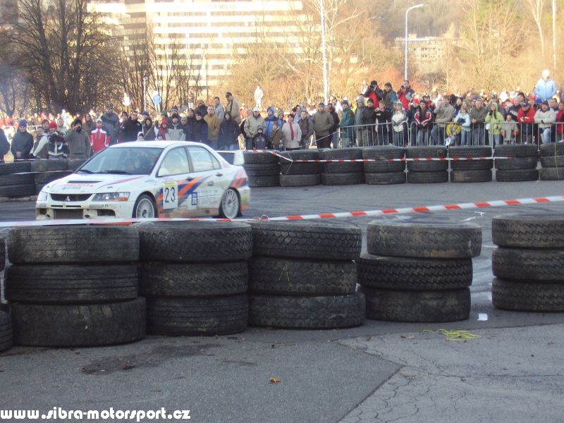 Prask Rallysprint 8. 12. 2007