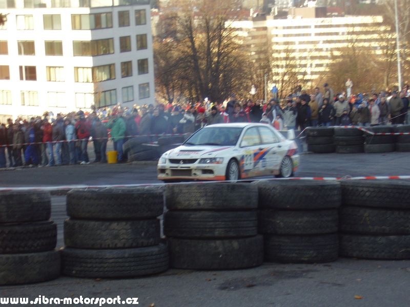 Prask Rallysprint 8. 12. 2007