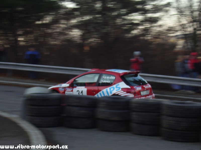 Prask Rallysprint 8. 12. 2007