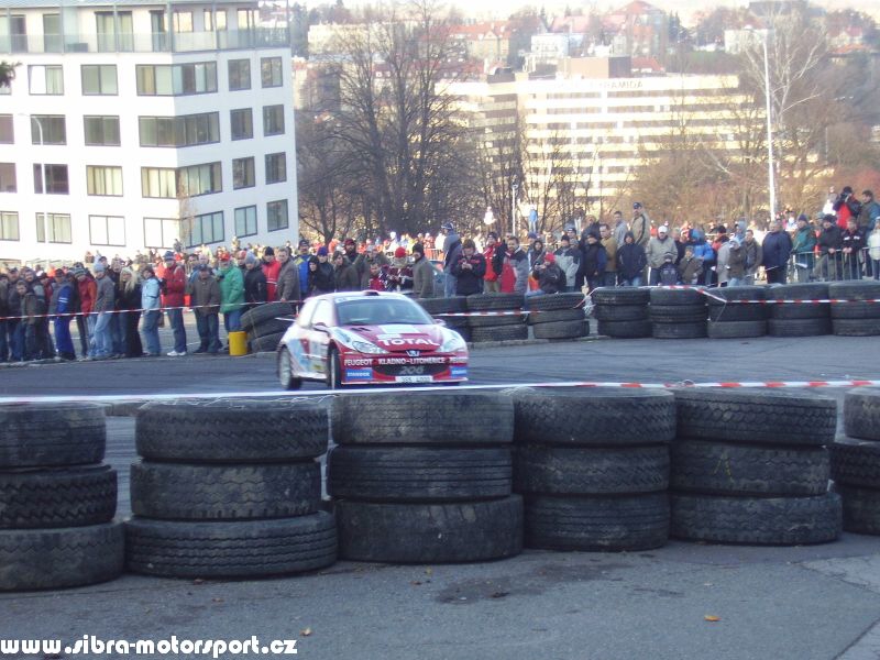 Prask Rallysprint 8. 12. 2007