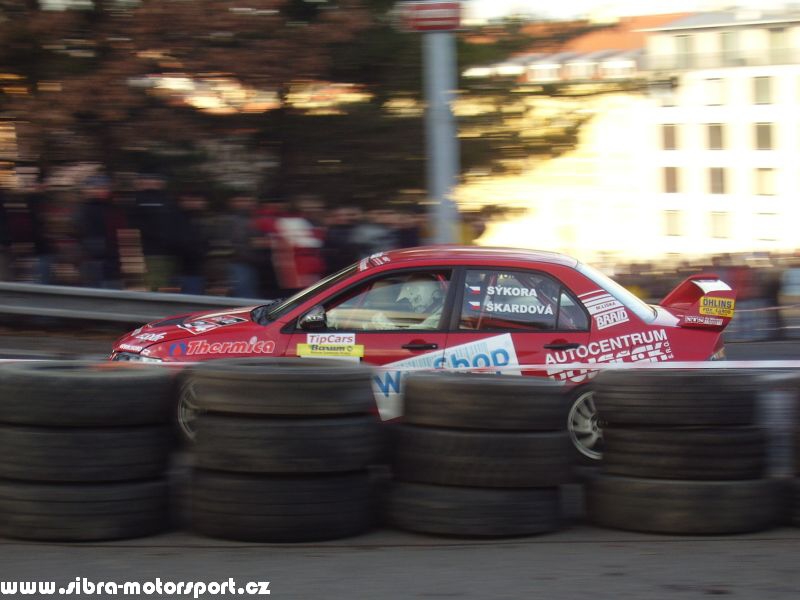 Prask Rallysprint 8. 12. 2007