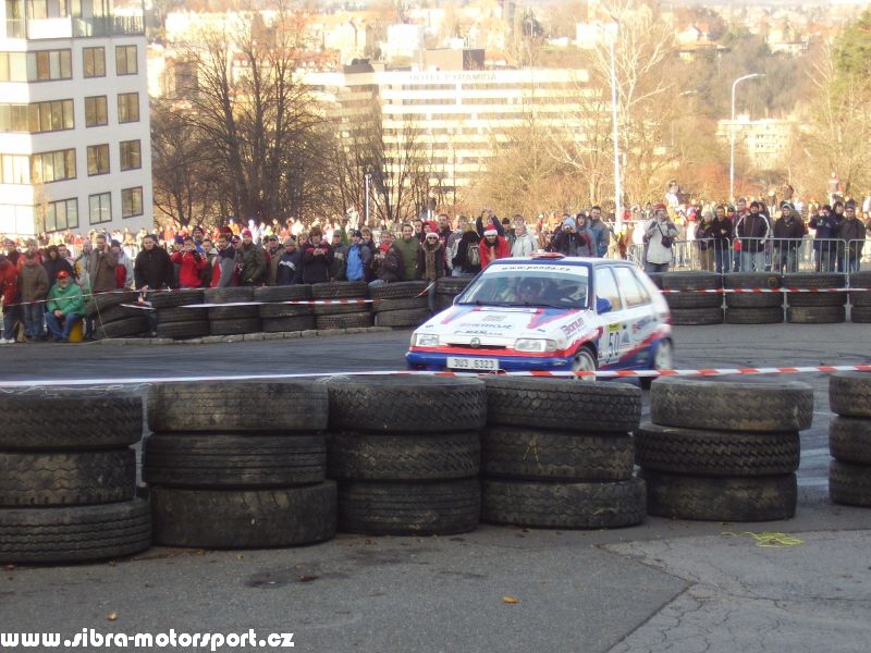 Prask Rallysprint 8. 12. 2007