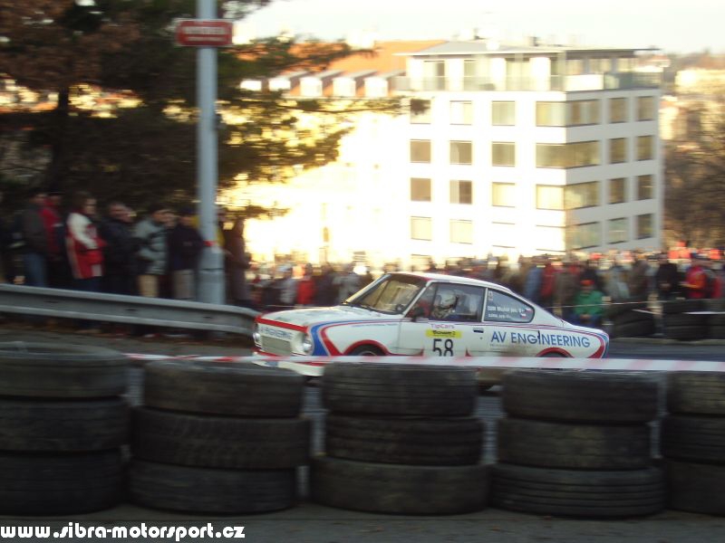Prask Rallysprint 8. 12. 2007