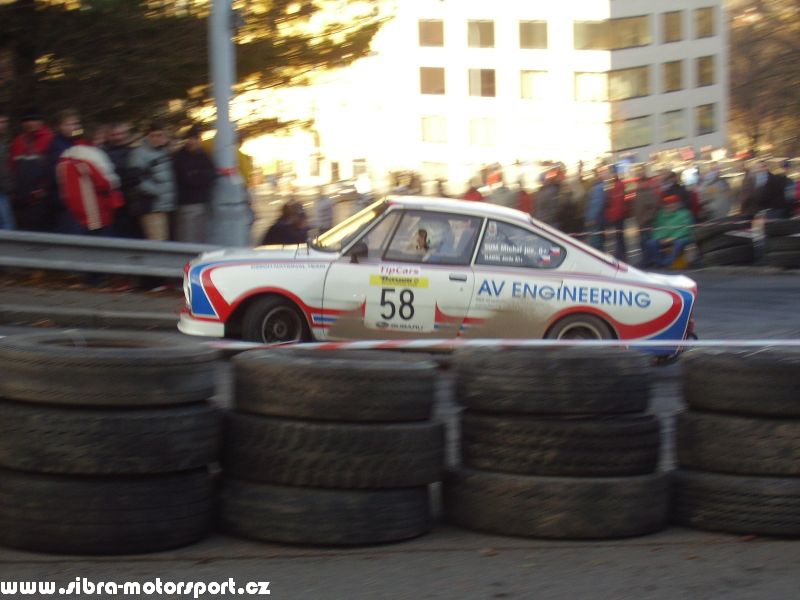 Prask Rallysprint 8. 12. 2007