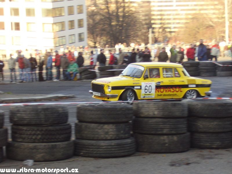 Prask Rallysprint 8. 12. 2007