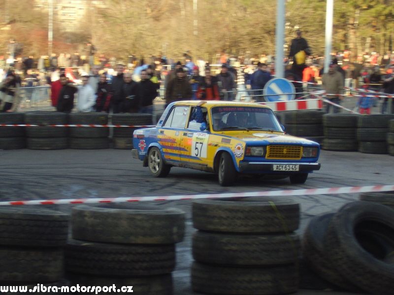Prask Rallysprint 8. 12. 2007