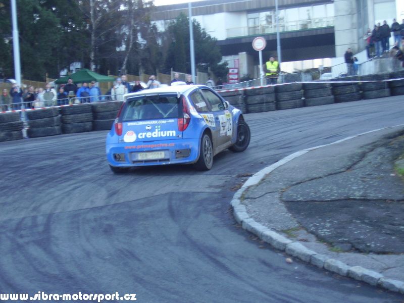 Prask Rallysprint 8. 12. 2007