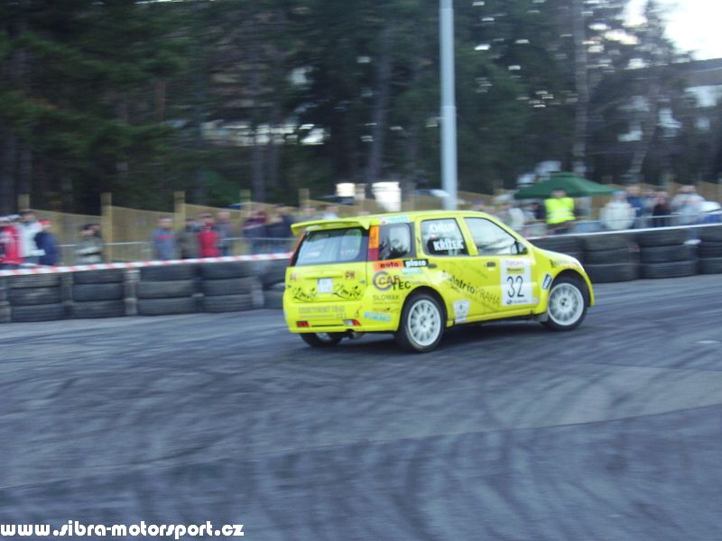 Prask Rallysprint 8. 12. 2007