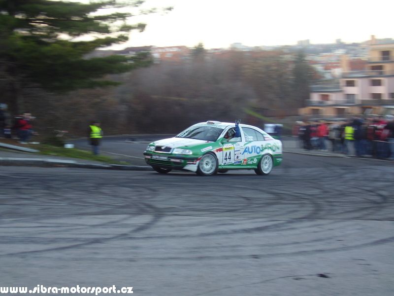 Prask Rallysprint 8. 12. 2007