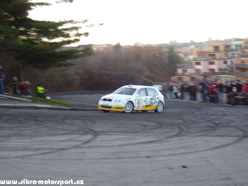 Prask Rallysprint 8. 12. 2007