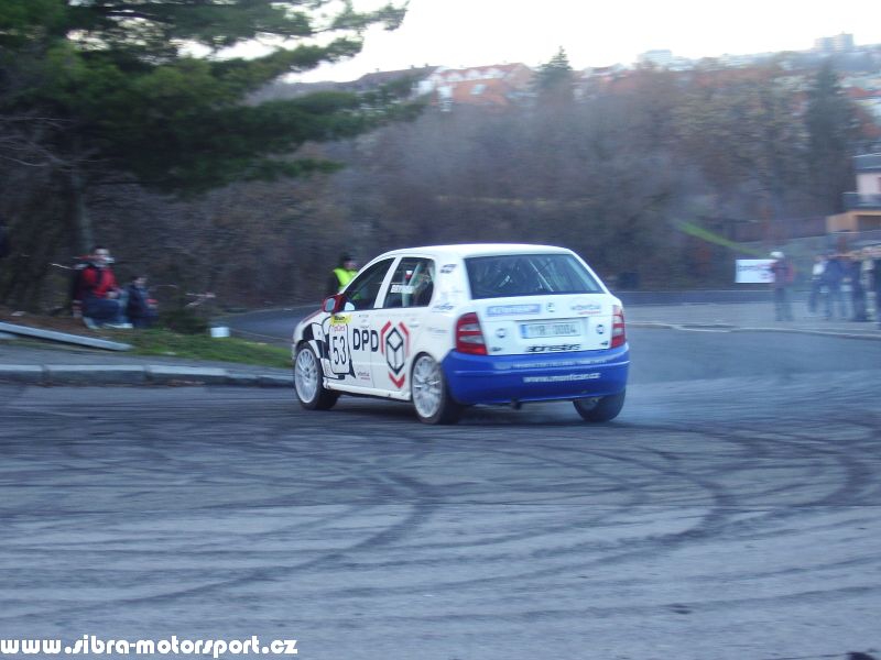 Prask Rallysprint 8. 12. 2007