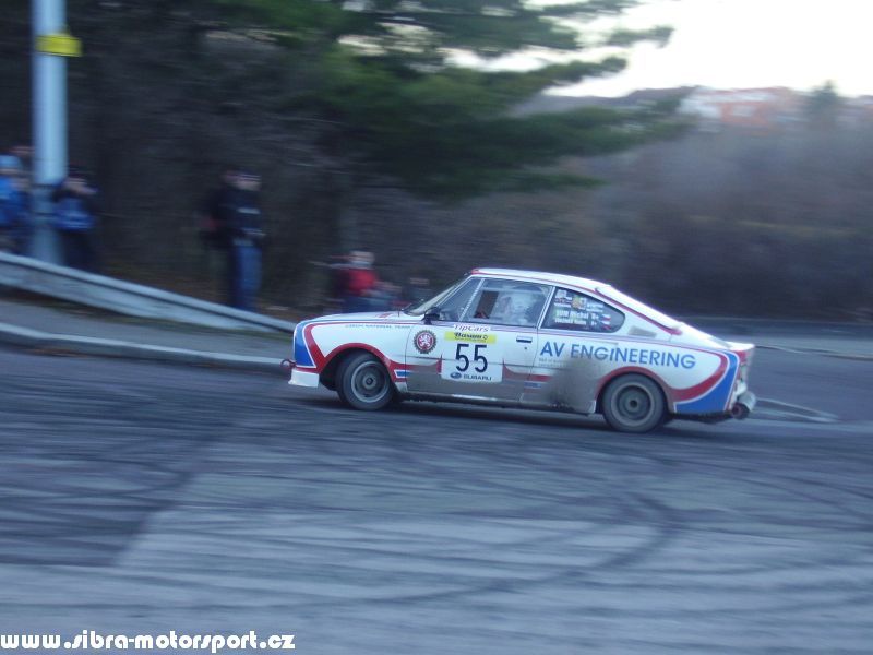 Prask Rallysprint 8. 12. 2007