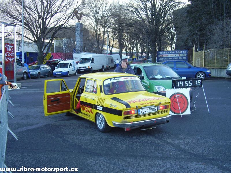 Prask Rallysprint 8. 12. 2007