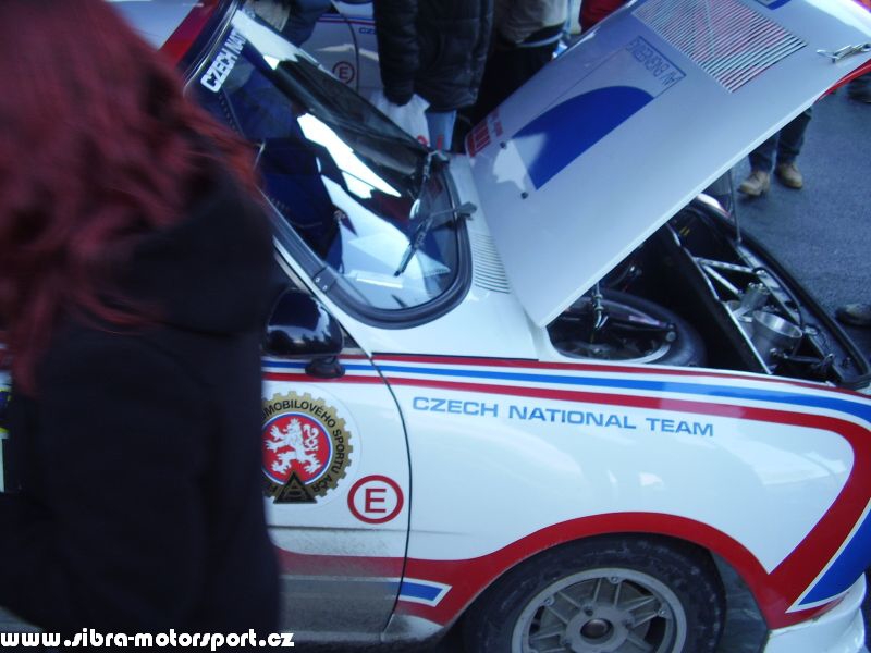 Prask Rallysprint 8. 12. 2007
