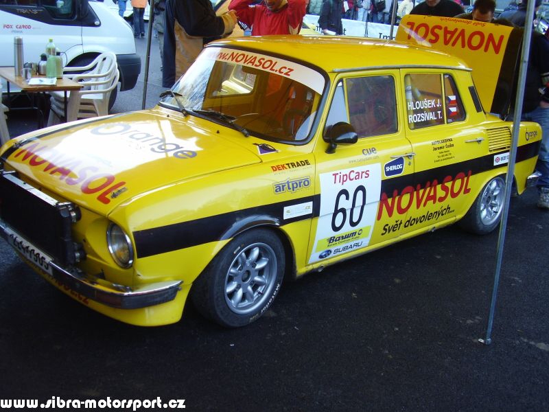 Prask Rallysprint 8. 12. 2007