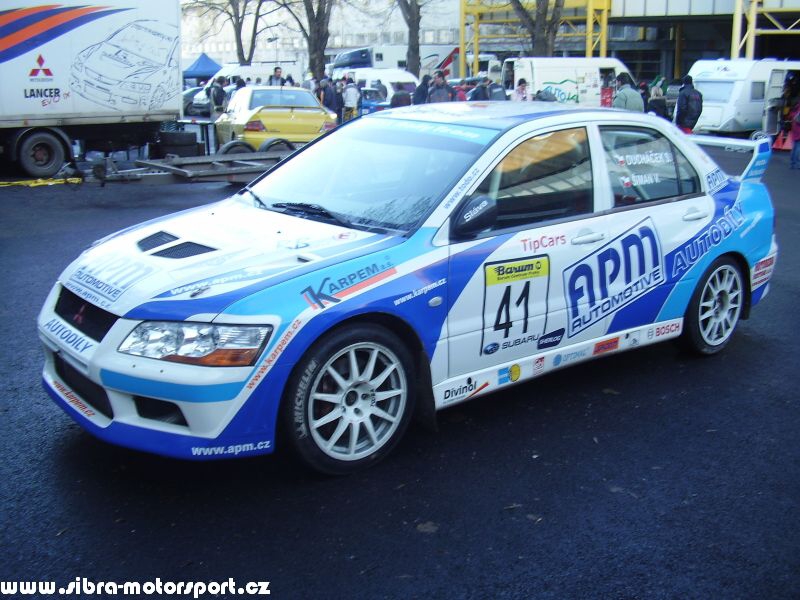 Prask Rallysprint 8. 12. 2007