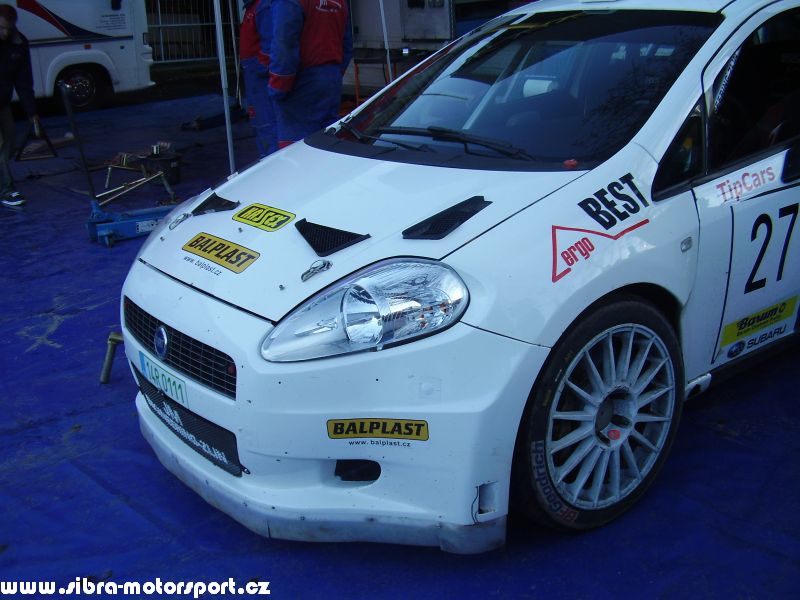 Prask Rallysprint 8. 12. 2007