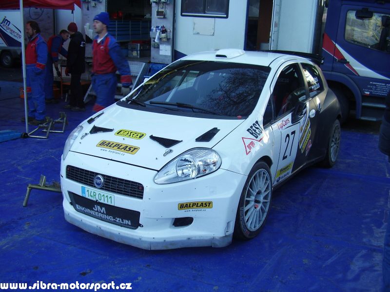 Prask Rallysprint 8. 12. 2007