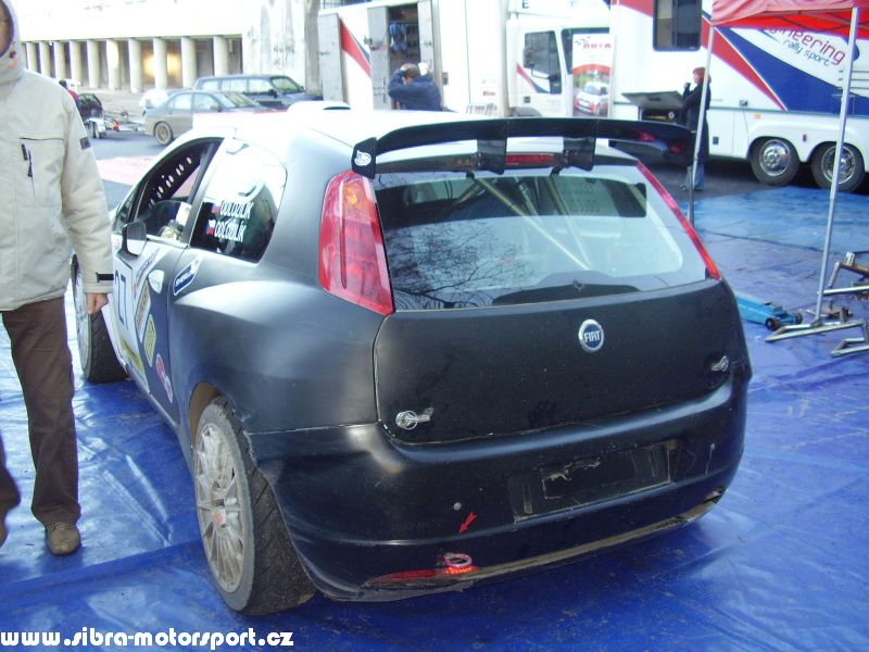 Prask Rallysprint 8. 12. 2007