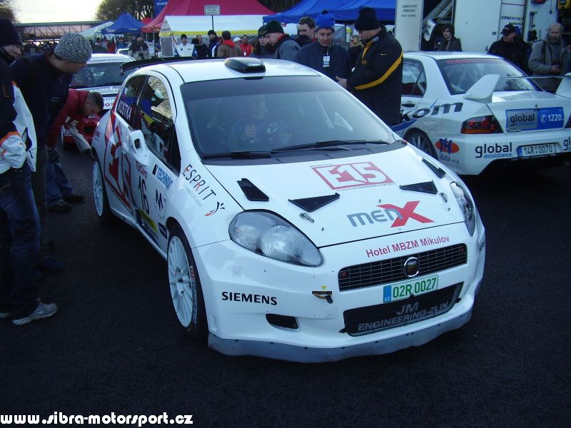 Prask Rallysprint 8. 12. 2007