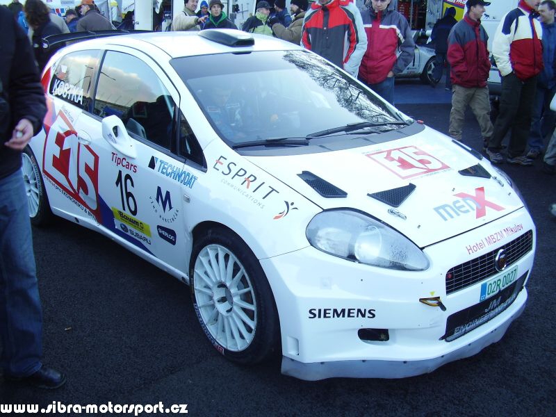 Prask Rallysprint 8. 12. 2007