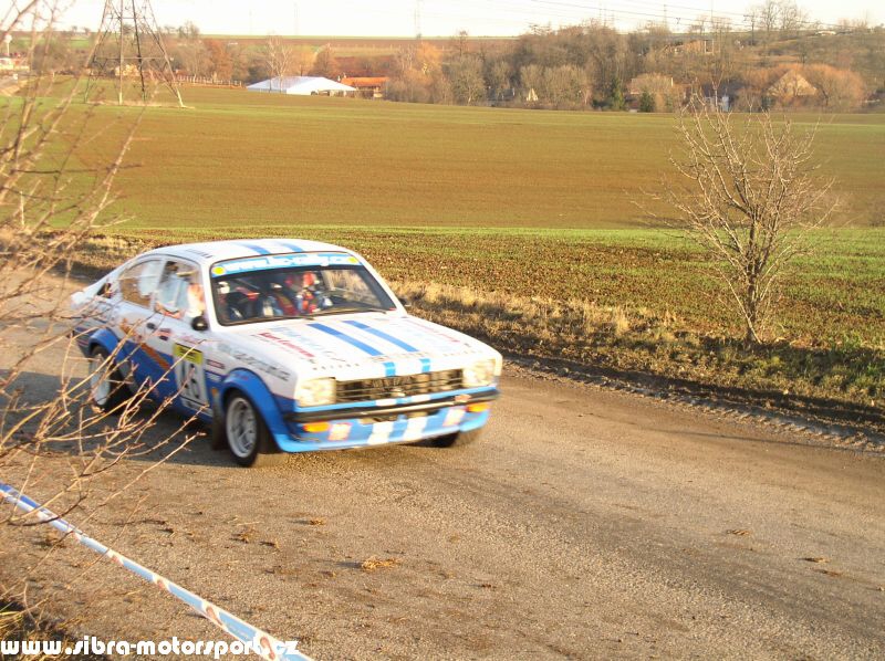 Prask Rallysprint 8. 12. 2007