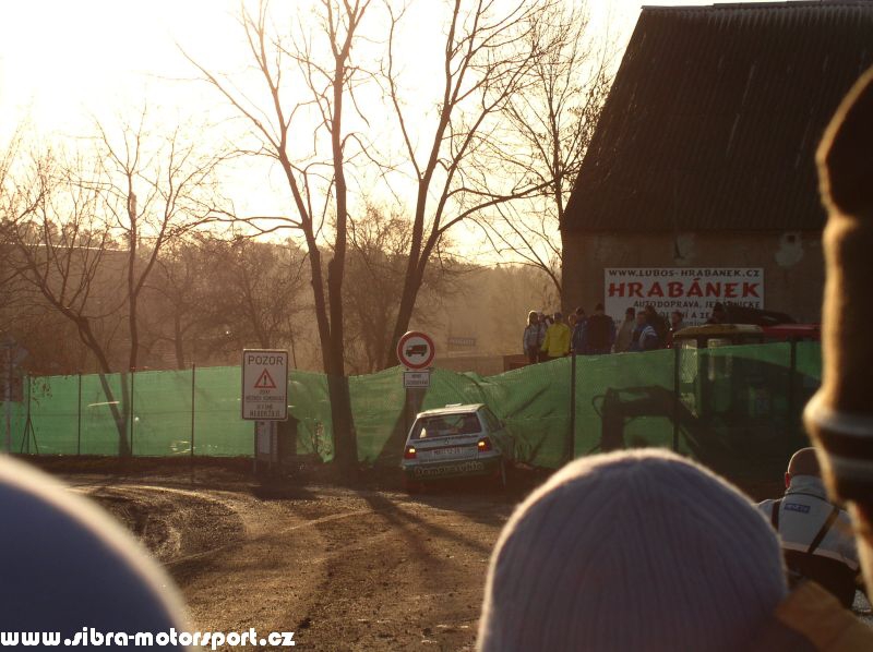 Prask Rallysprint 8. 12. 2007
