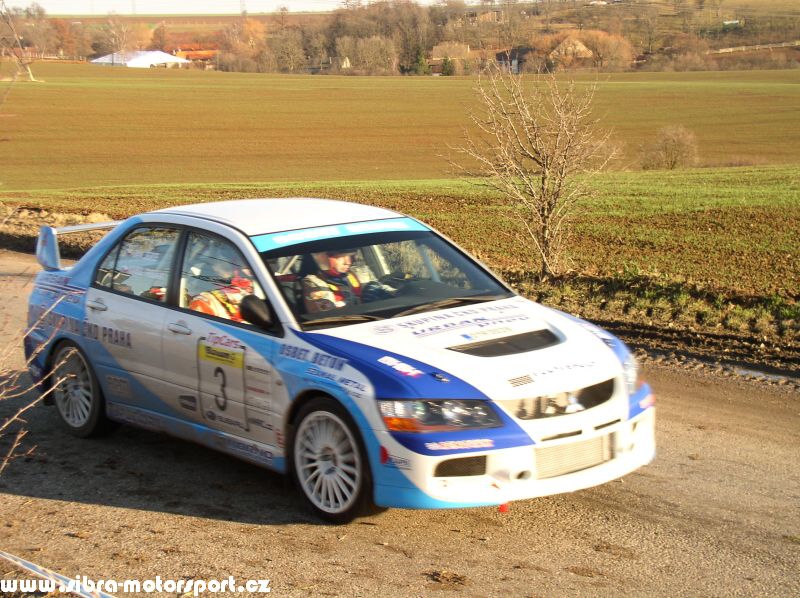 Prask Rallysprint 8. 12. 2007