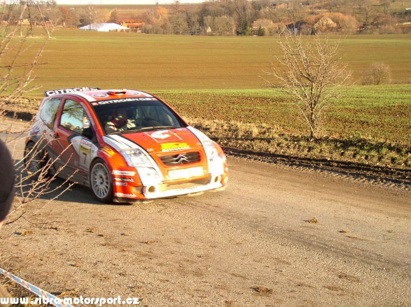 Prask Rallysprint 8. 12. 2007