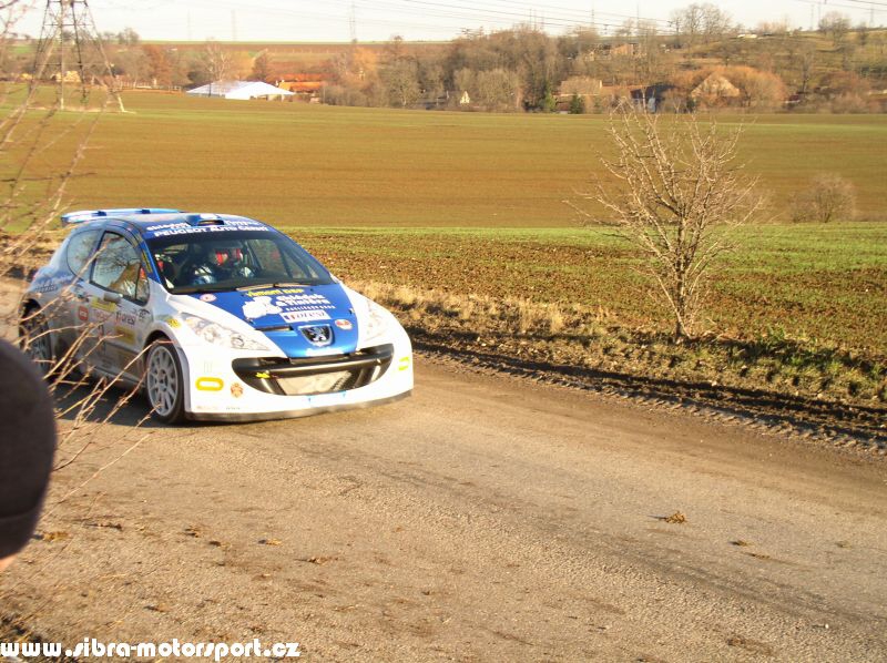Prask Rallysprint 8. 12. 2007