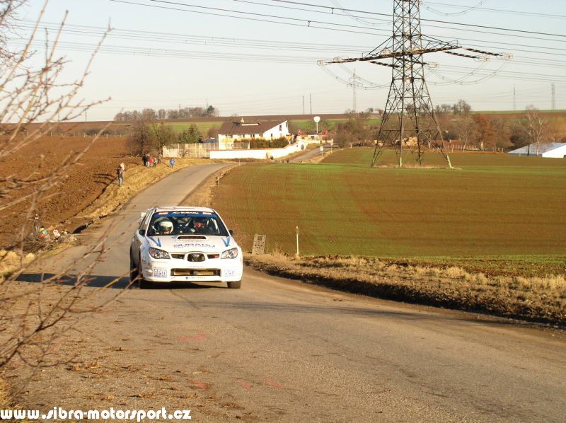 Prask Rallysprint 8. 12. 2007