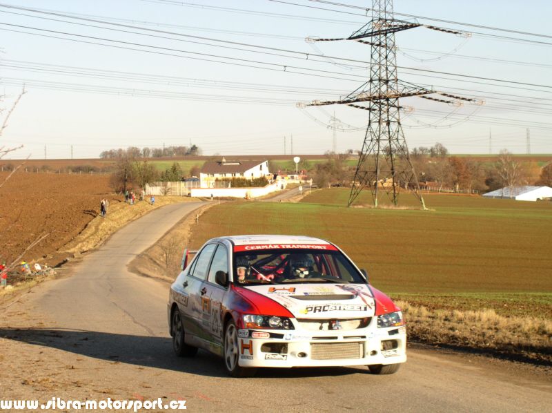 Prask Rallysprint 8. 12. 2007