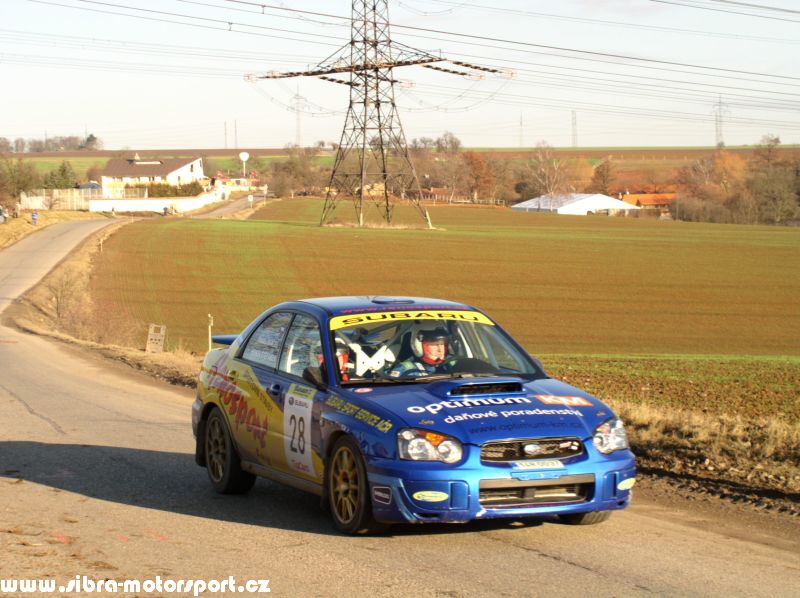 Prask Rallysprint 8. 12. 2007