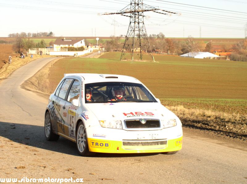 Prask Rallysprint 8. 12. 2007