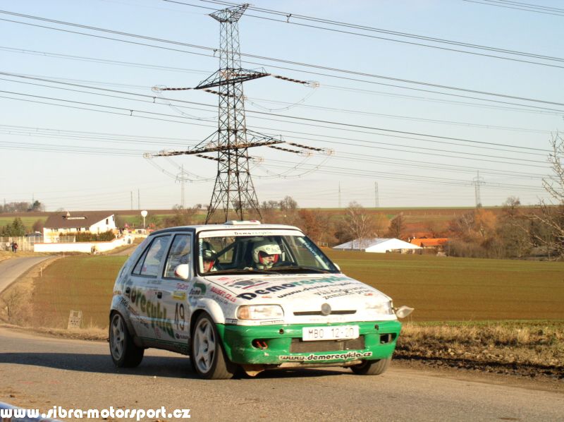 Prask Rallysprint 8. 12. 2007
