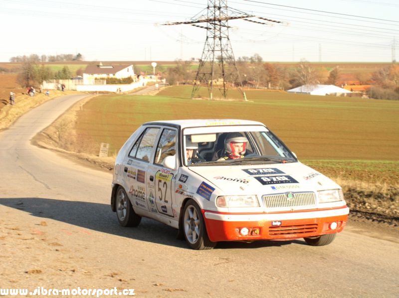 Prask Rallysprint 8. 12. 2007