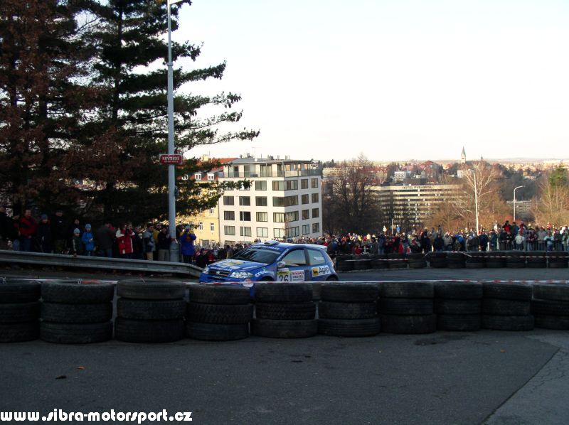 Prask Rallysprint 8. 12. 2007