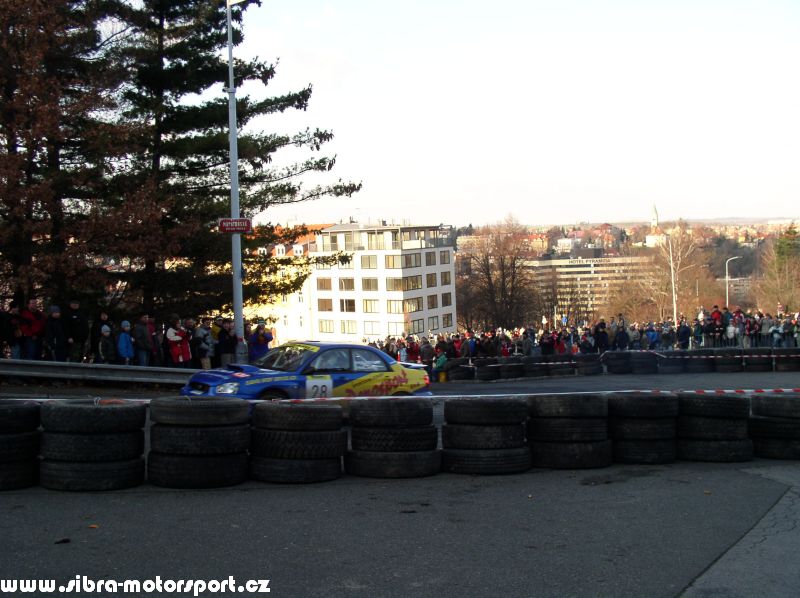 Prask Rallysprint 8. 12. 2007